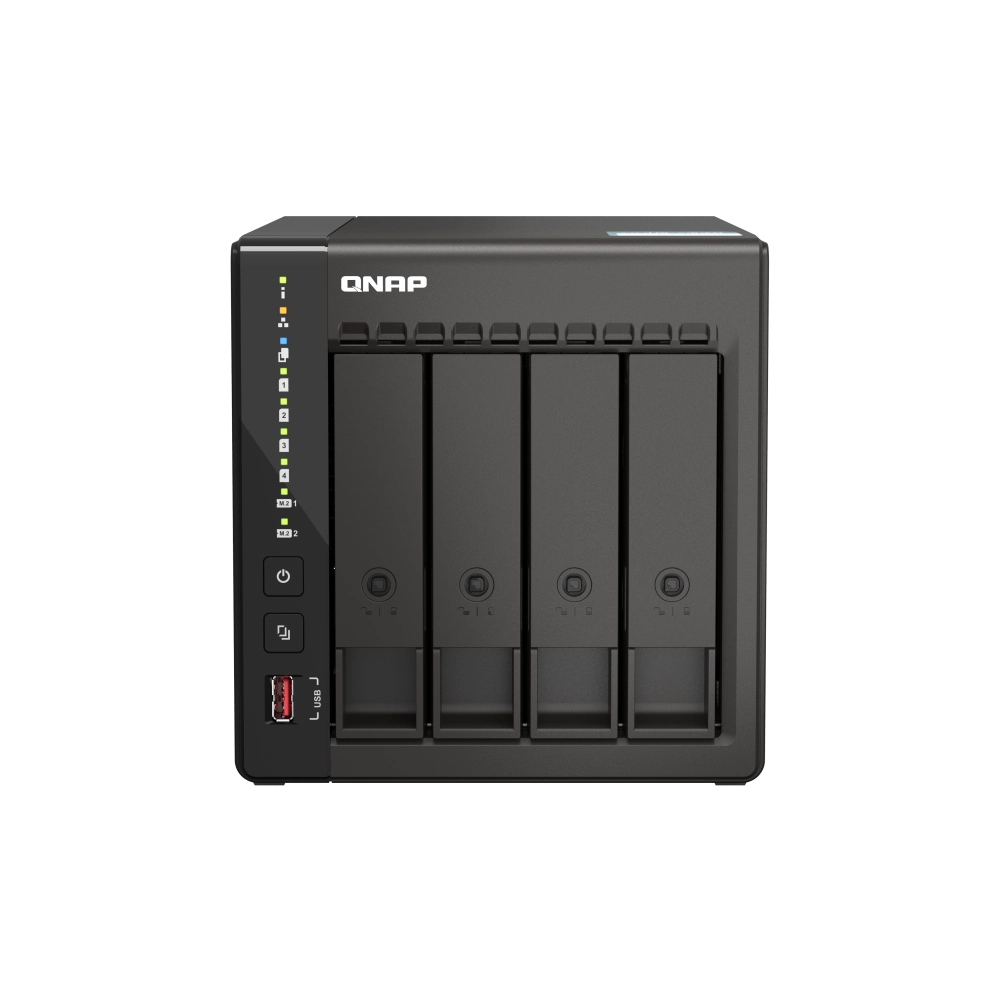 QNAP NAS Box 4 Bay 0TB TS-453E view 2